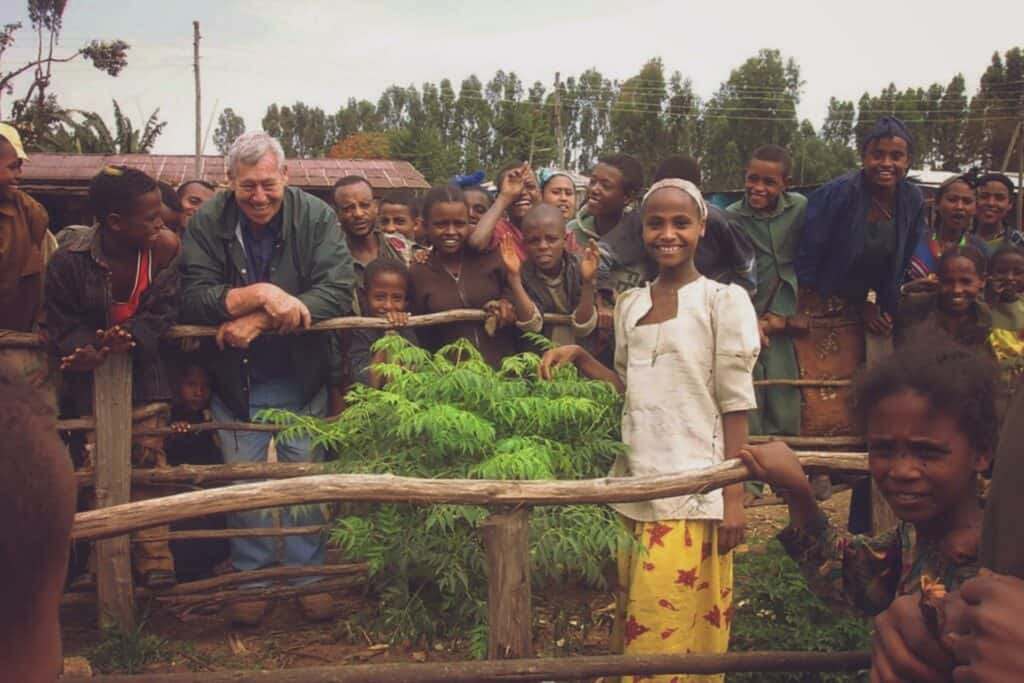 Dave Deppner with friends
