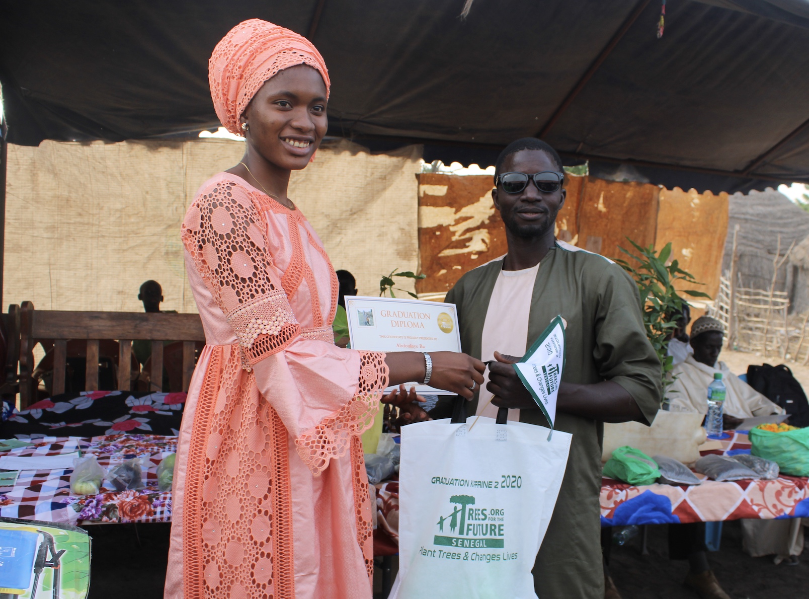 Lead farmer graduates from the Plant it Forward program, ready to share regenerative agroforestry knowledge with neighbors.