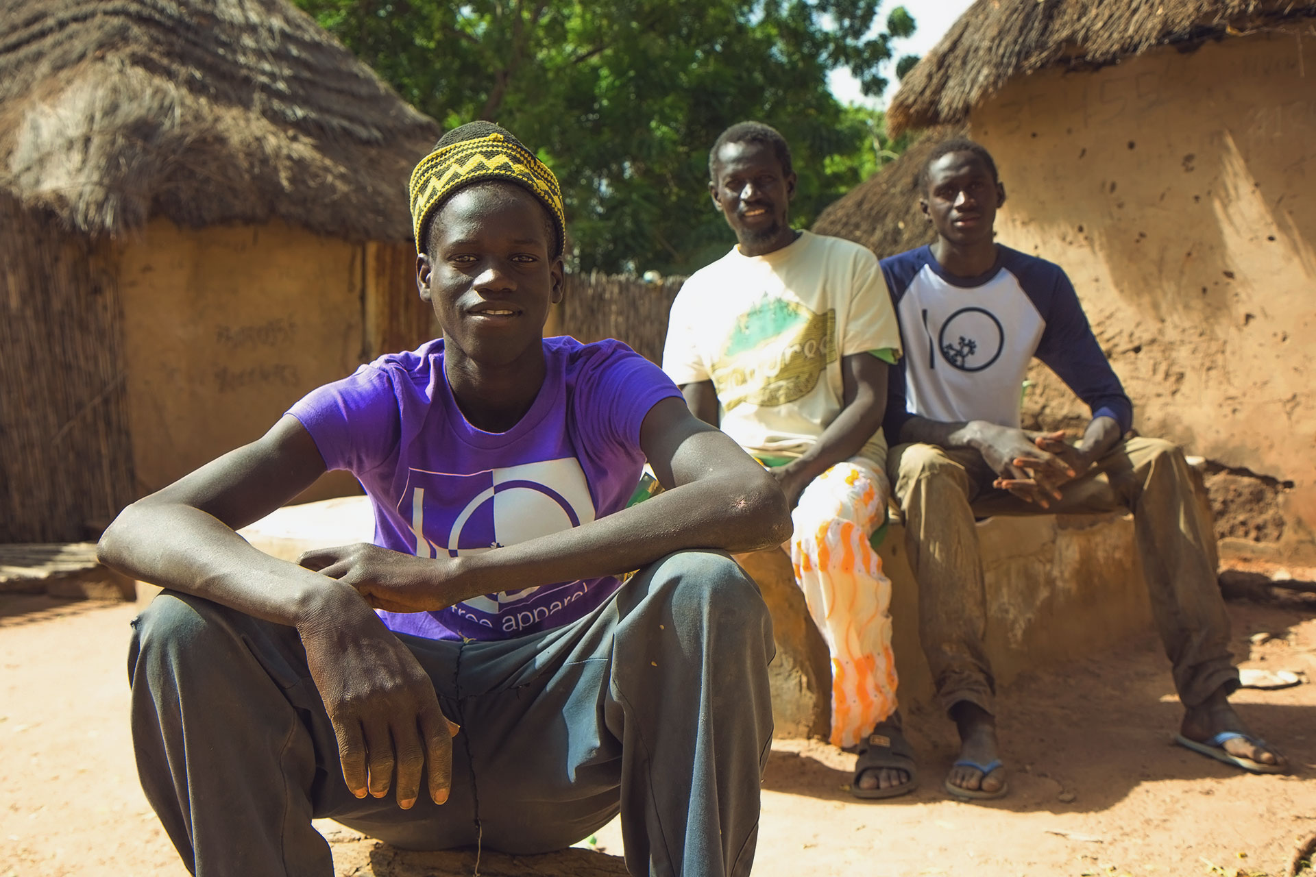 Mate Mbaye with his family